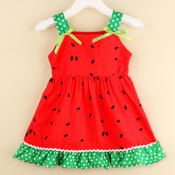 Other - Boutique Watermelon Red Sleeveless Ruffle Dress